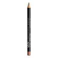 NYX Professional Makeup Lip Liner, Slim Lip Pencil, Buttery, Long-wear formula, Resists Bleeding, Matte Finish, Cruelty Free, Easy Application, Shade Natural