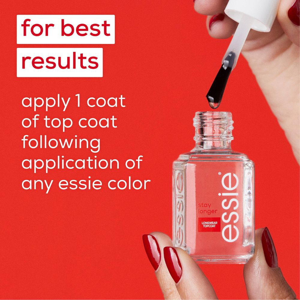 Essie Care Stay Longer Premium Longwear Top Coat - 13.5ml