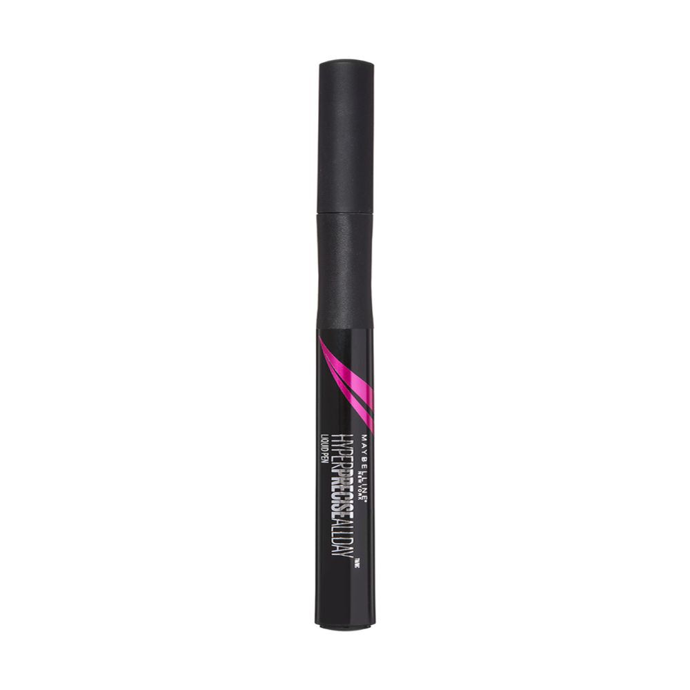 Maybelline Eye Liner, Hyper Precise Black Liquid Eye Liner, Ultra-Thin Defining Felt Tip Liner, Quick Drying Liquid Eyeliner, Ink Technology, Maybelline New York, Safe for Sensitive Eyes