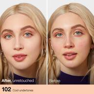 Maybelline Fit Me Matte  Poreless Medium Coverage Matte Blendable Normal To Oily Skin Foundation 102 Fair Ivory