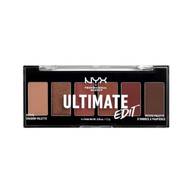 NYX Professional Makeup, Ultimate Edit Petite Shadow Palette - Shade Warm Neutrals