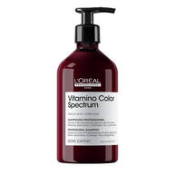 L’Oreal Professionnel Vitamino Color Spectrum Shampoo for all coloured hair including vivid colours. Gently cleanses, soften & smooths hair, high glass shine, rich and vibrant colours, professional shampoo