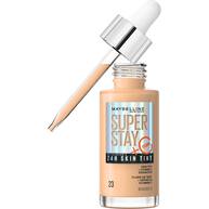 Maybelline New York Skin Tint, Super Stay up to 24H Long Wear Skin Tint Foundation, Infused with Vitamin C*, Brighten and Glow Serum Foundation