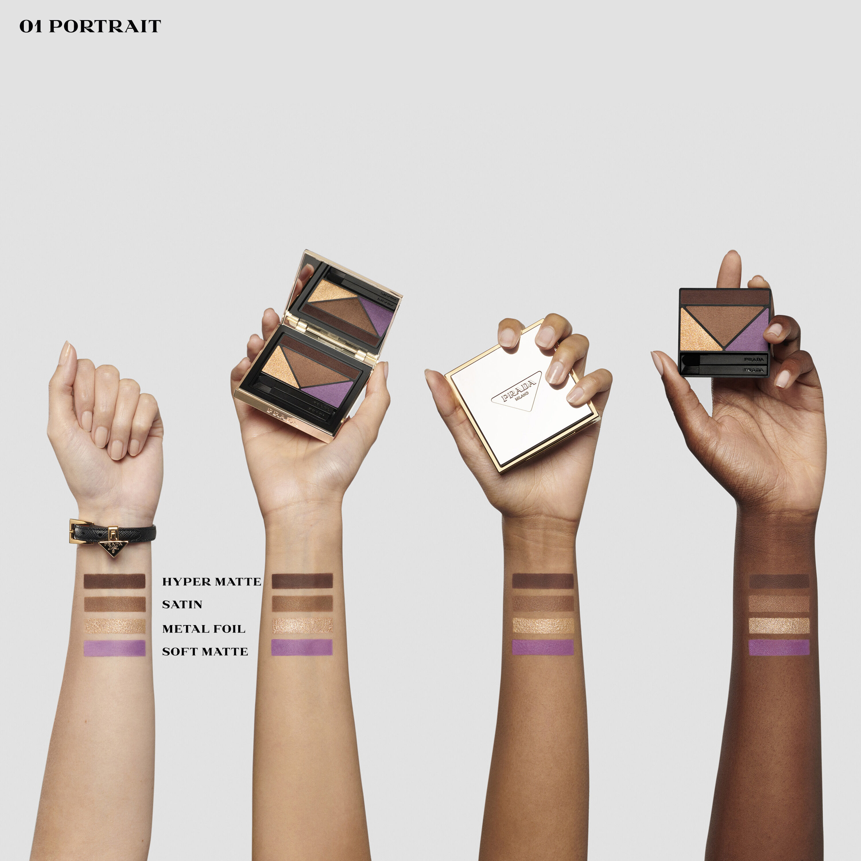 PRADA DIMENSIONS – DURABLE MULTI-EFFECT EYESHADOW REFILL