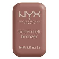 NYX Professional Makeup Bronzer, Buttermelt Powder Bronzer, Up To 12H Wear, Fade & Transfer Resistant, blends like powder & glides like butta!, Shade Butta Biscuit