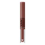 NYX Professional Makeup Lip Gloss, Shine Loud High Pigment Long Lasting Lip Shine Lip Gloss, Up to 16 Hour No Colour Transfer, Infused with Vitamin E, Shade Boundary Pusher