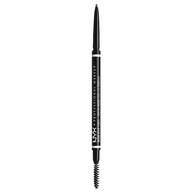 NYX Professional Makeup Brow Pencil, Micro Brow Dual Ended Ultrafine Pencil Tip with Mechanical Brow Tool and Spoolie Brush, Vegan Formula