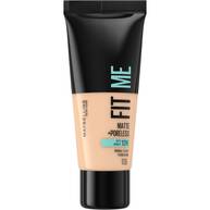 Maybelline Fit Me Matte + Poreless Medium Coverage Matte Blendable Normal to Oily Skin Foundation