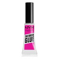 NYX Professional Makeup Brow Gel, The Brow Glue, Eye Brow Gel, Instant Brow Styler for Laminated Brow Look with 24 Hour Extreme Hold, Non-Sticky.