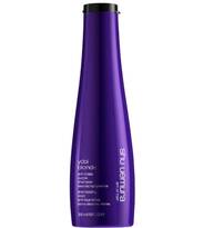 Shu Uemura Yubi Blonde Shampooing neutralisant violet anti-faux reflets pour cheveux blonds decolores ou meches